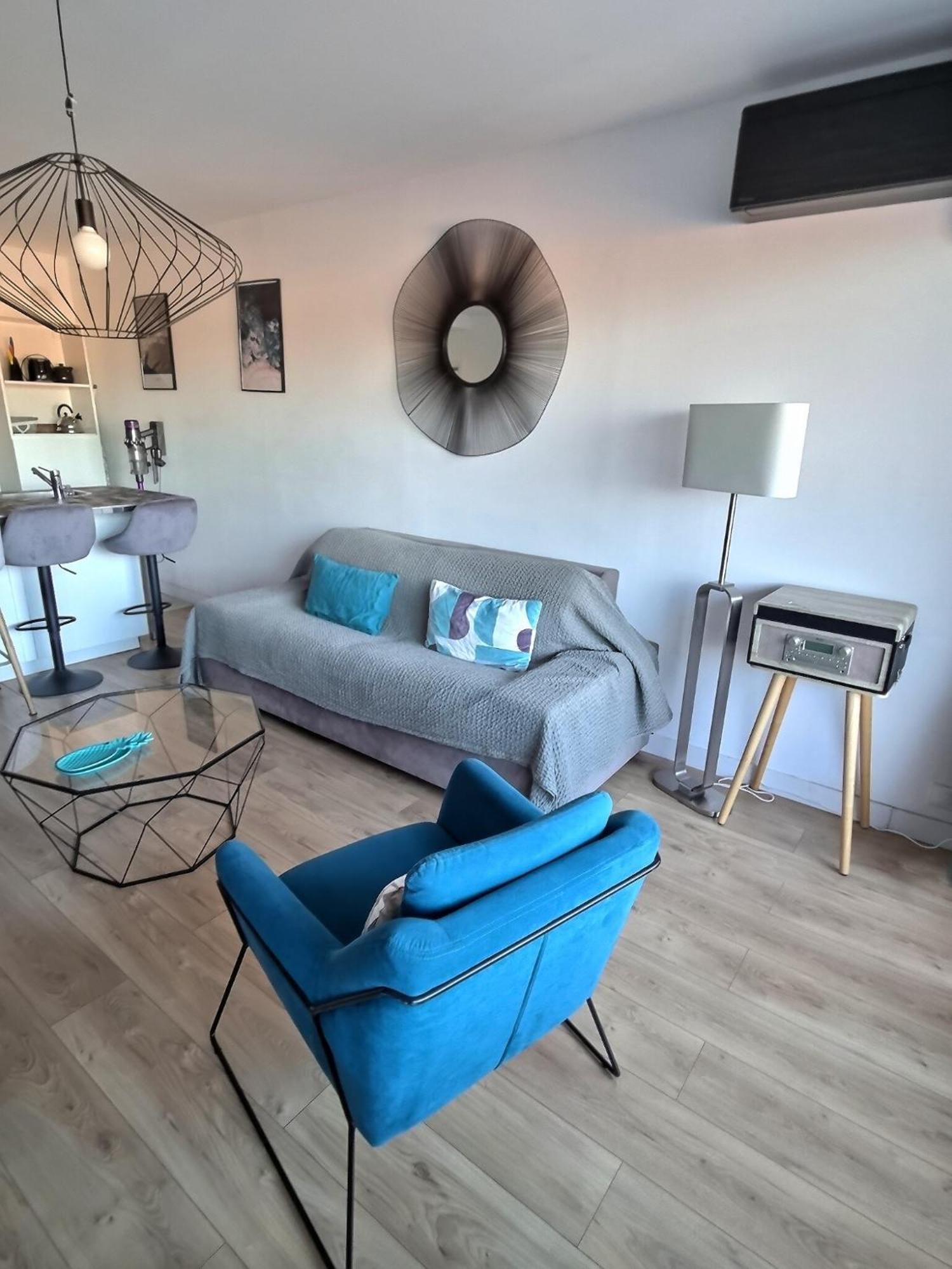 Appartement T2 Prado Chanot Plage Marseille Bagian luar foto