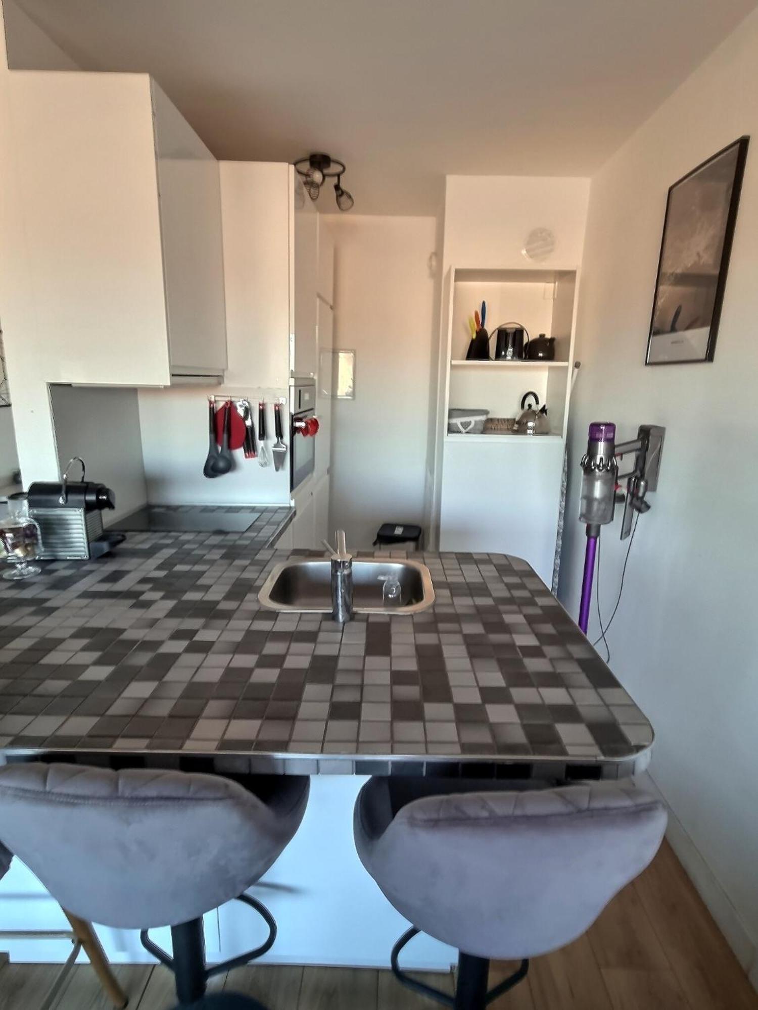 Appartement T2 Prado Chanot Plage Marseille Bagian luar foto