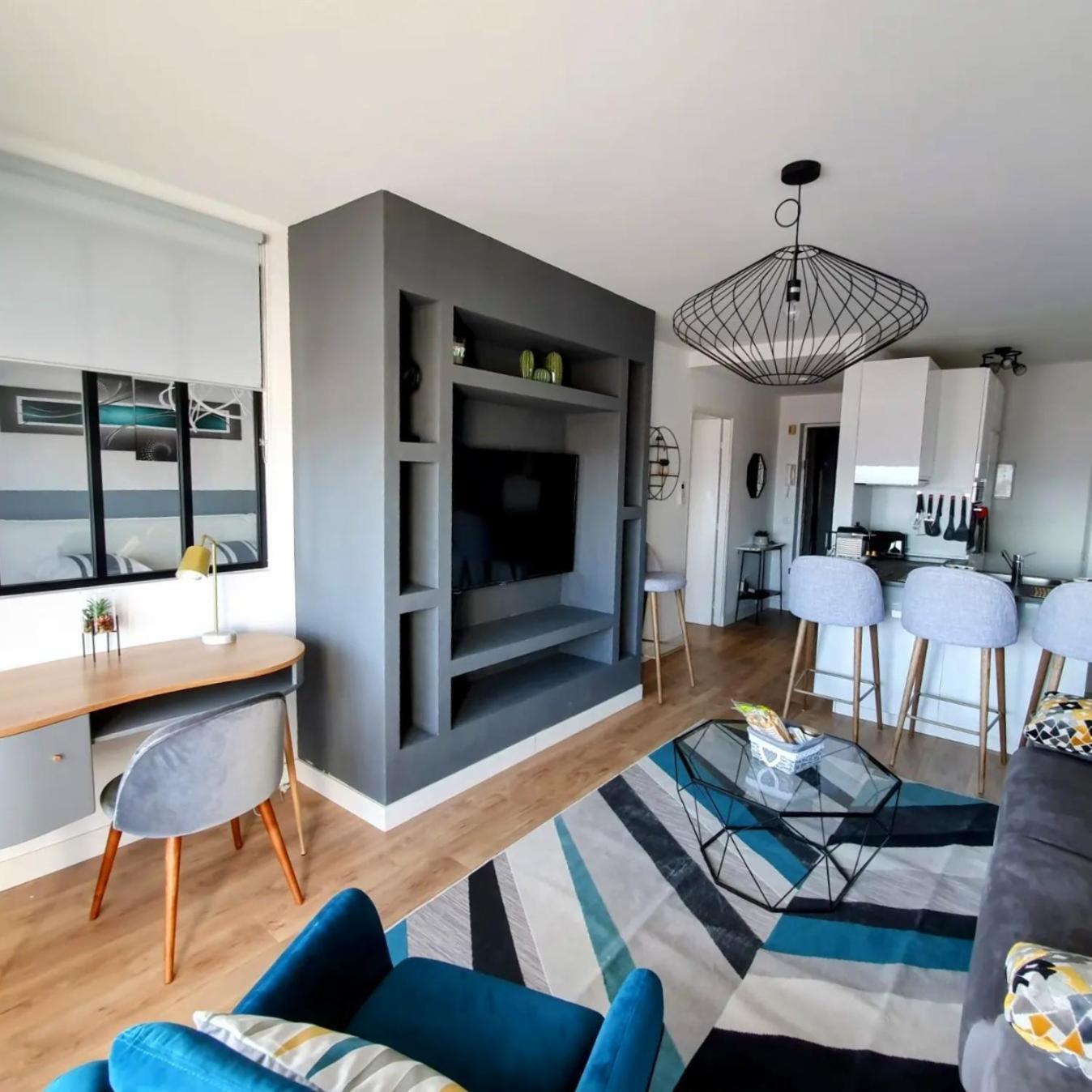 Appartement T2 Prado Chanot Plage Marseille Bagian luar foto