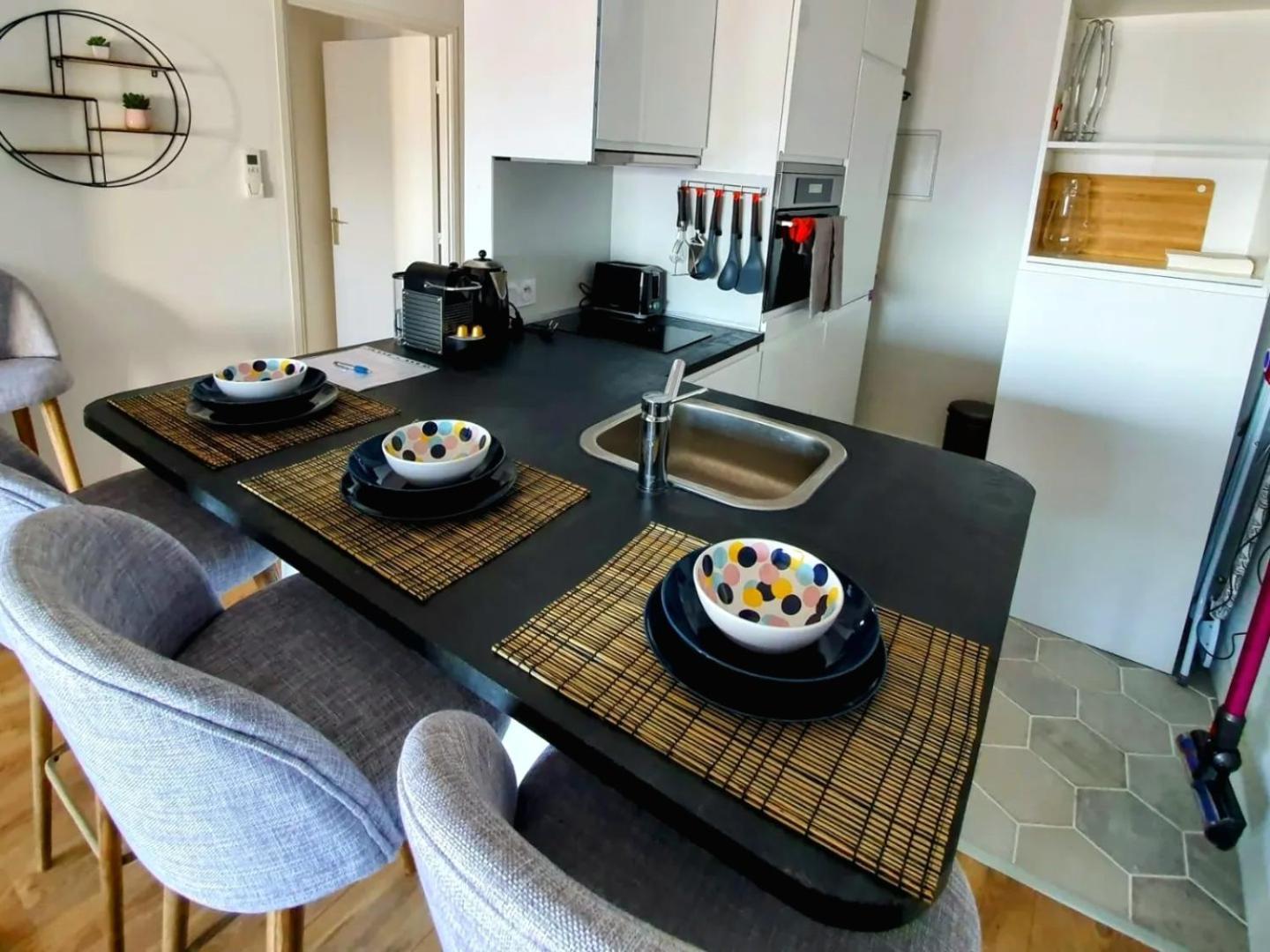 Appartement T2 Prado Chanot Plage Marseille Bagian luar foto